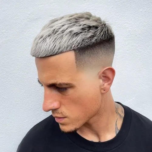 French Crop with Skin Fade