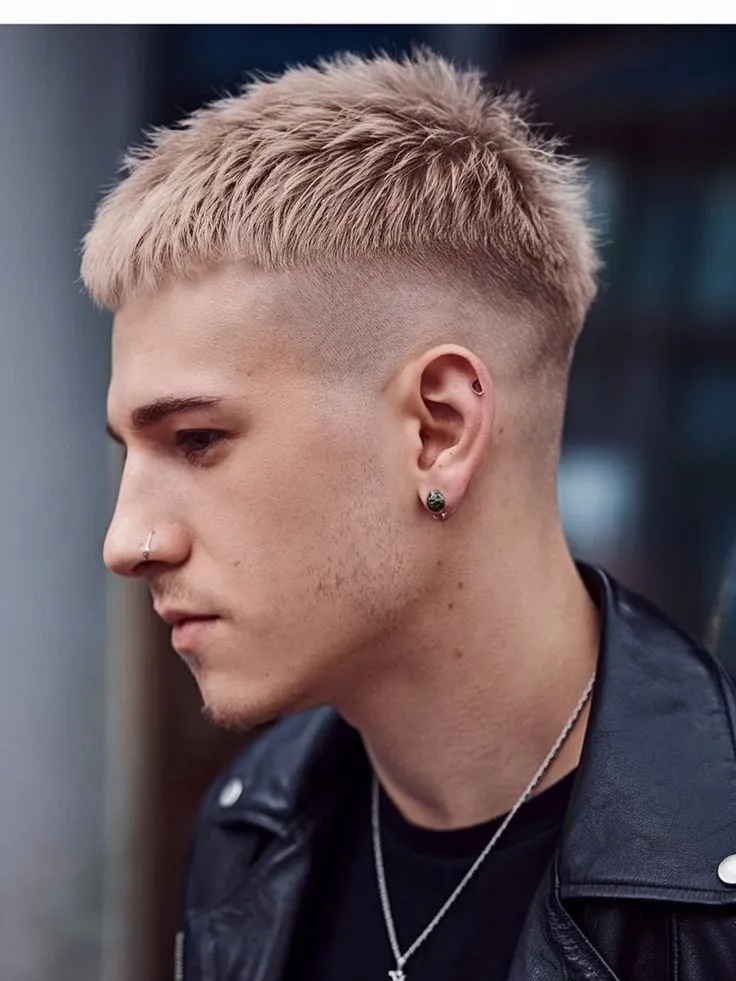 French Crop for Receding Hairlines